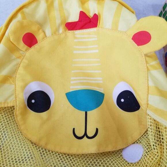 Wooden Block set cute hangable hook & loop closure carrying bag 39 blocks 1 bag - Picture 2 of 5